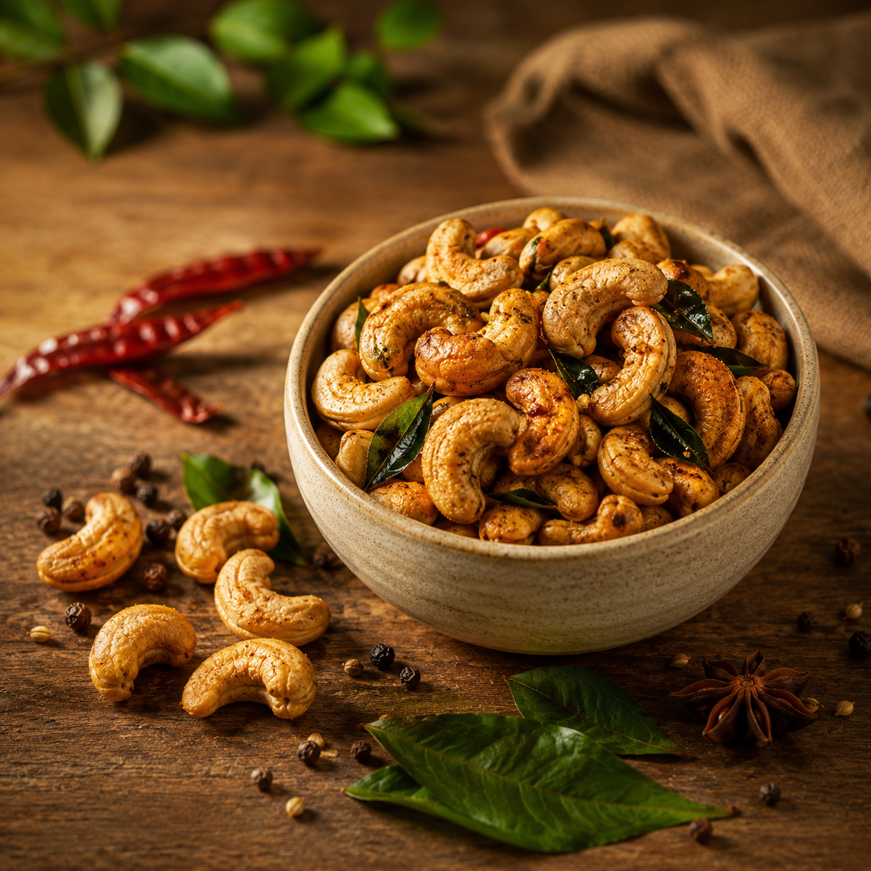 Flavoured Cashews