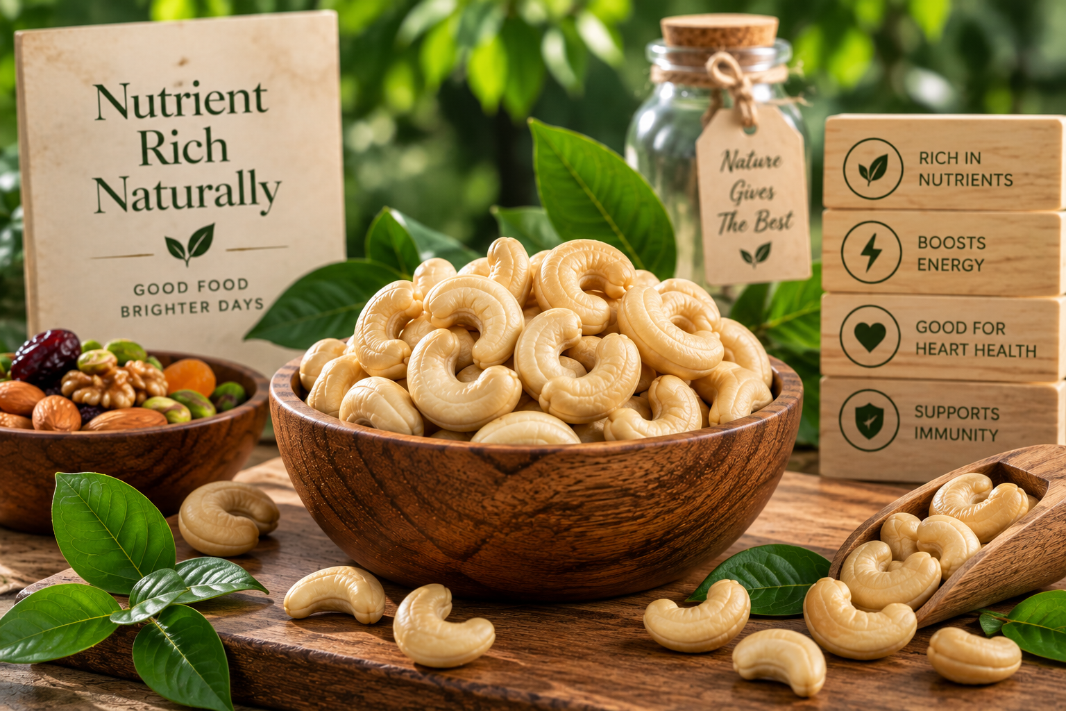 Naturally Nutritious Cashews